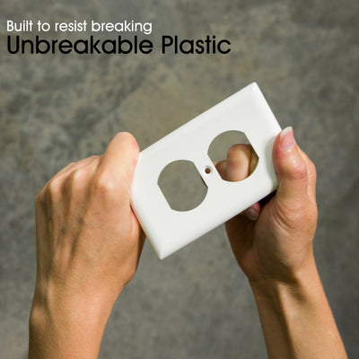 Power Gear Duplex Receptacle Wallplate