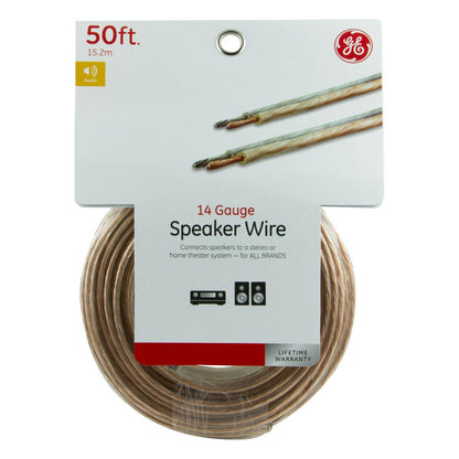 GE 50ft. 14 Gauge Speaker Wire