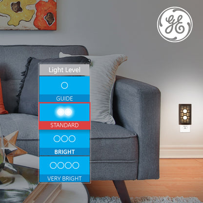 GE CoverLite Light Sensing LED Night Light, Oil-Rubbed Bronze
