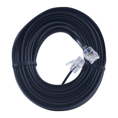 Power Gear 25ft. Phone Line Cord, Black