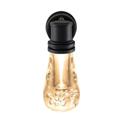 GE Vintage Light Sensing LED Night Light, Black
