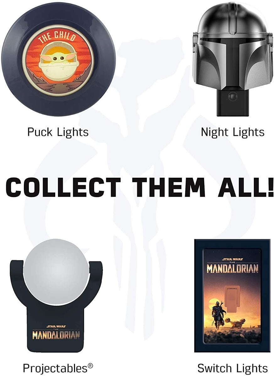 Star Wars The Mandalorian The Child Dimmable Tabletop LED Night Light