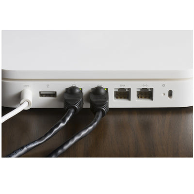 GE 7 ft. Cat 5e Ethernet Cable, Black