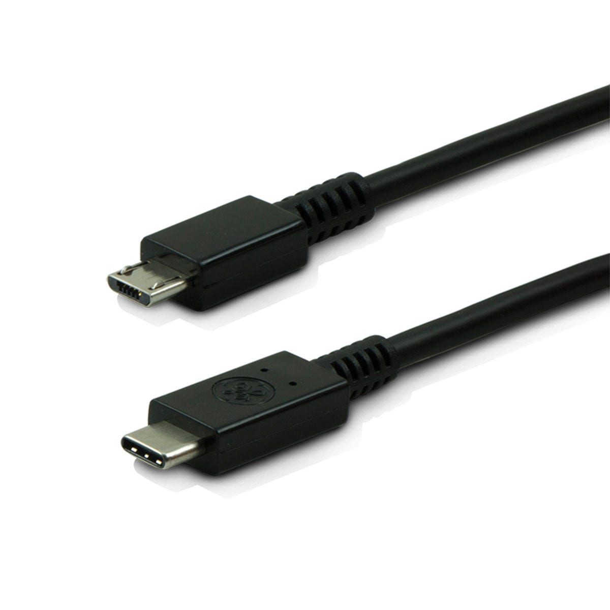 GE 3.3ft. USB-C to Micro-USB Charging Cable, Black