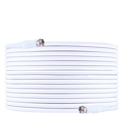 Philips 50 ft. RG6 Coaxial Cable, White