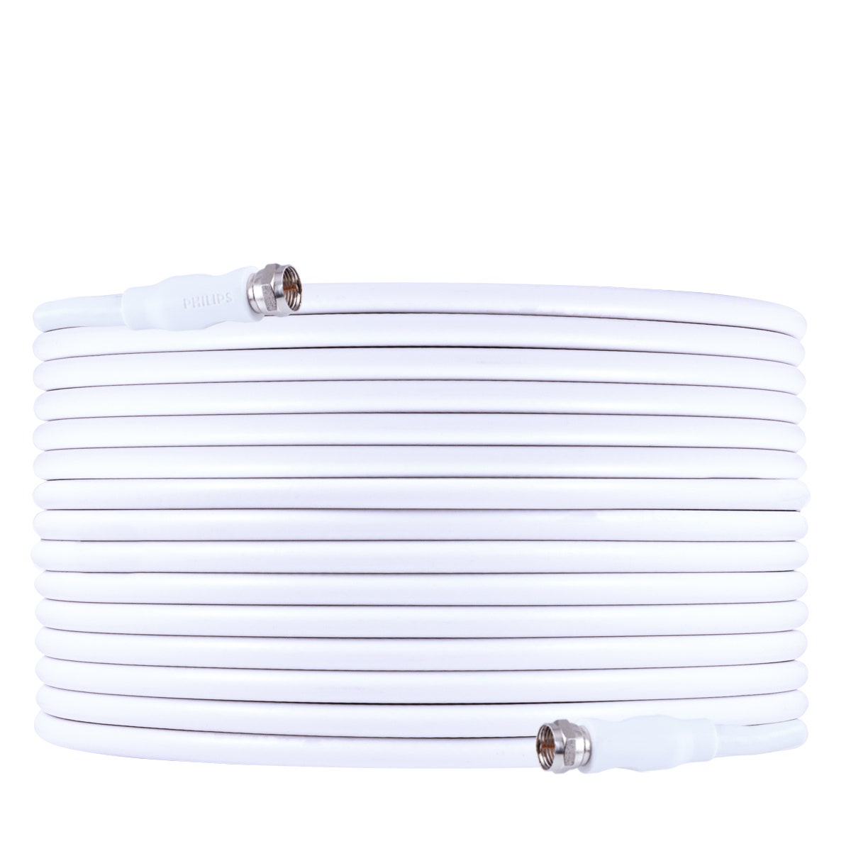 Philips 50 ft. RG6 Coaxial Cable, White