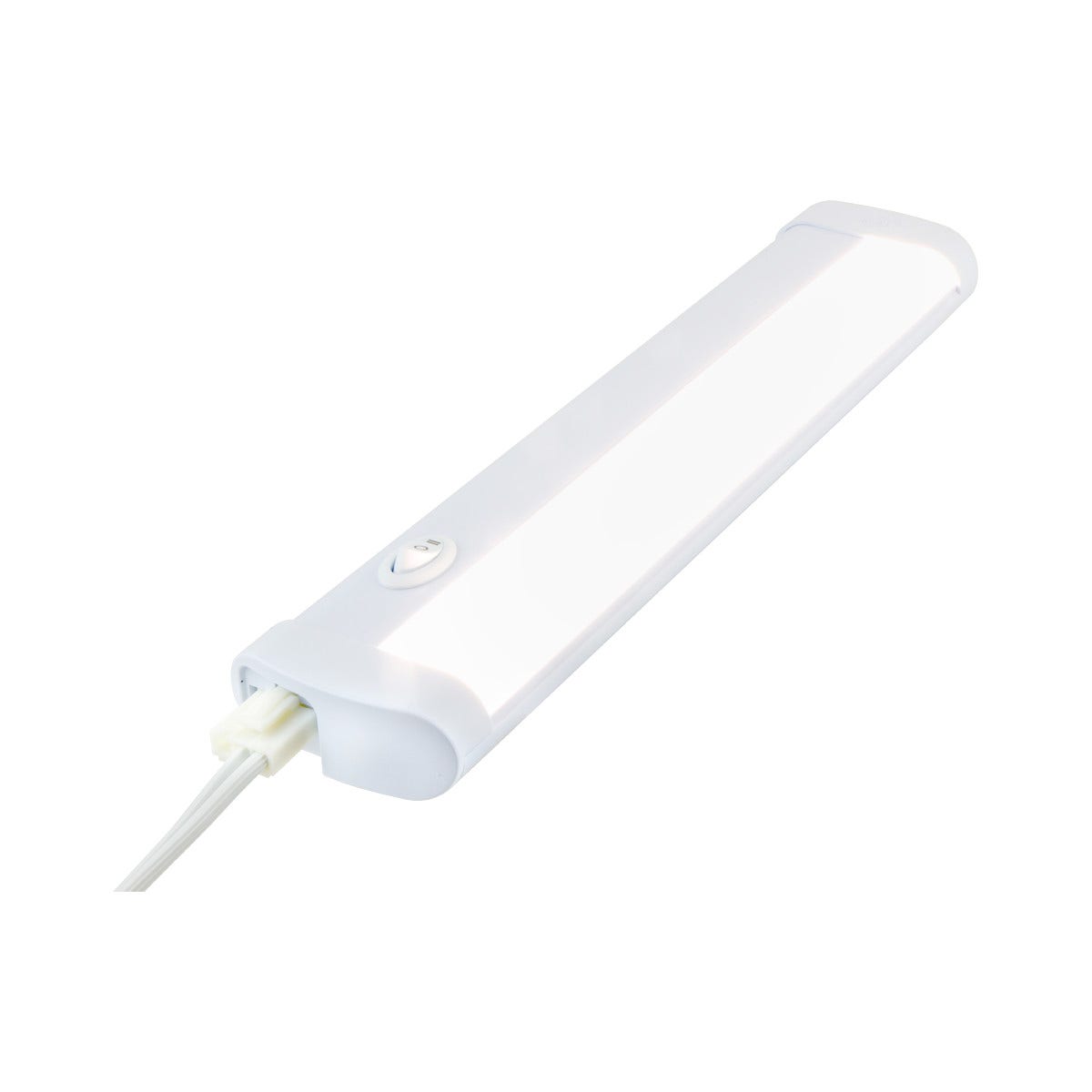 GE 10in. Plug-In LED Under Cabinet Light Fixture, White