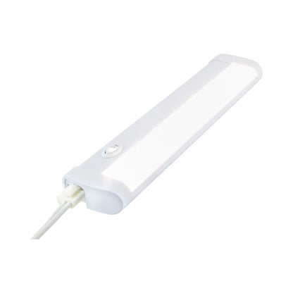 GE 10in. Plug-In LED Under Cabinet Light Fixture, White