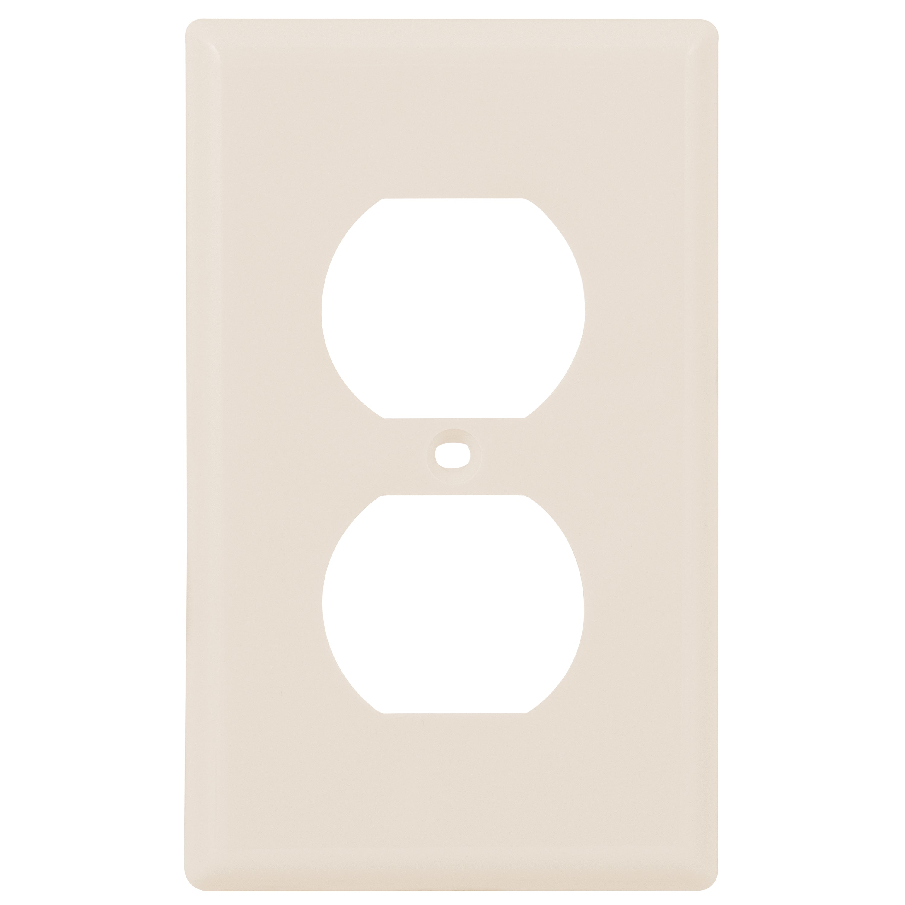 Power Gear Outlet Wall Plate Cover, Light Almond