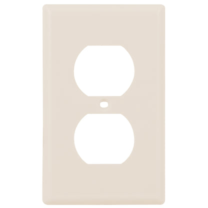 Power Gear Outlet Wall Plate Cover, Light Almond