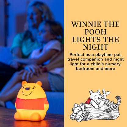 Disney Winnie the Pooh Squish’ems Dimmable Tabletop LED Night Light