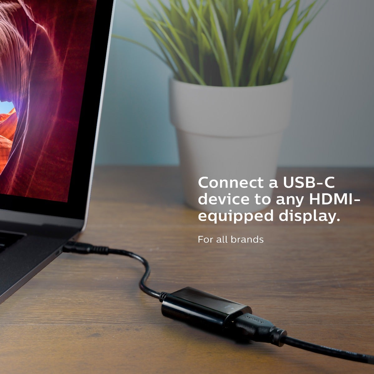 Philips USB-C to HDMI Adapter, Black