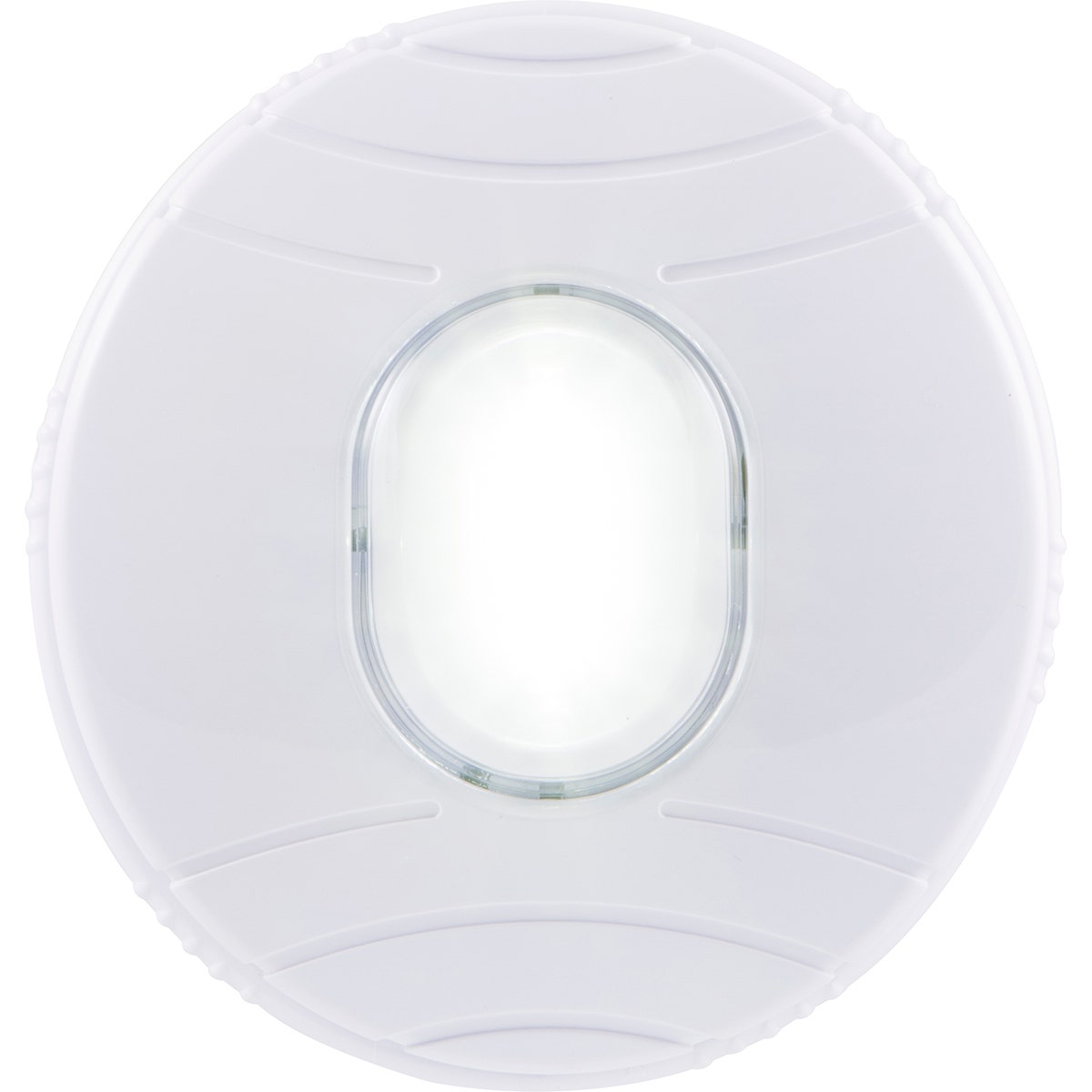 GE Battery Operated LED Puck Light, White
