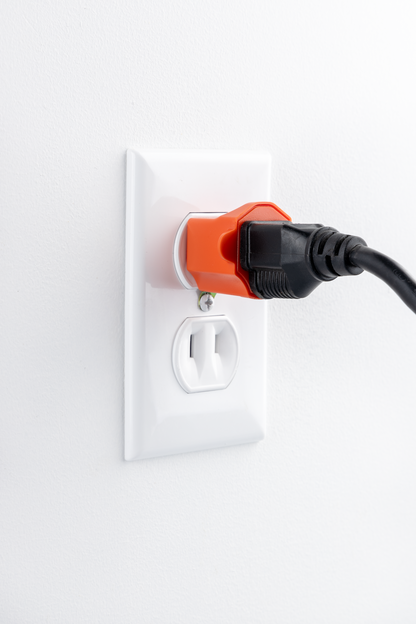 GE Polarized Grounded Adapter, 2 Pack, Orange