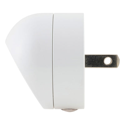 Energizer Plug-In Rotating Light Sensing LED Night Light, 2 Pack, White