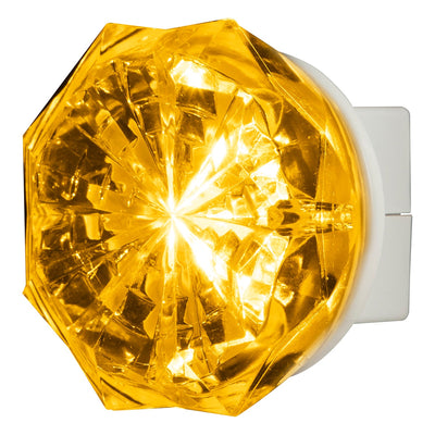 GE SleepLite Jewel Always On LED Night Light, Amber