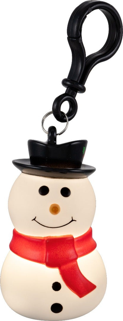 Lights by Night Snowman Clip Light, Red/White