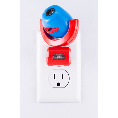 Projectables Disney Mickey Mouse & The Roadster Racers Light Sensing 6-Image LED Night Light, Red