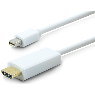 GE 6ft. Mini DisplayPort to HDMI Cable, White