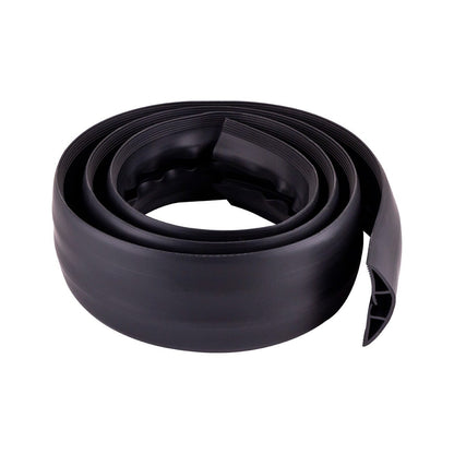 Power Gear 6ft. Cable Management Cord Cover, Black