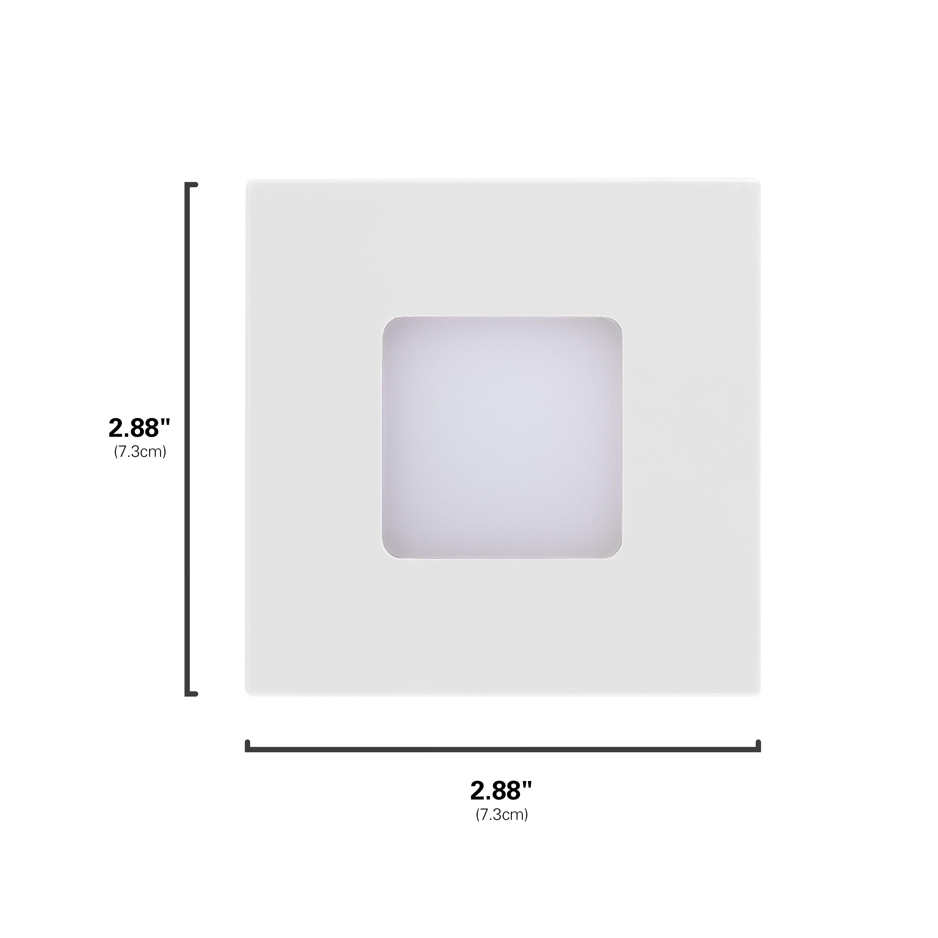 GE Mini Slimline Coverlite Light Sensing LED Night Light, White