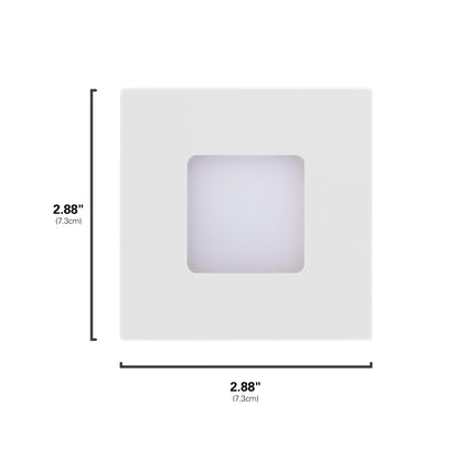 GE Mini Slimline Coverlite Light Sensing LED Night Light, White
