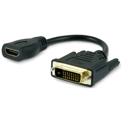 GE DVI to HDMI Adapter, Black