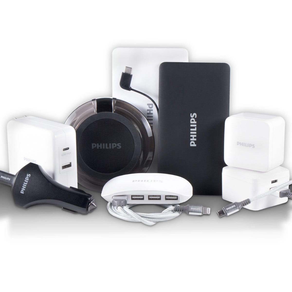 Philips Elite Qi Wireless Charger, Black