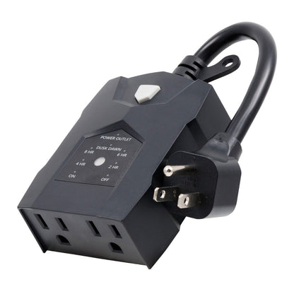 UltraPro 2-Outlet Outdoor Digital Countdown Timer