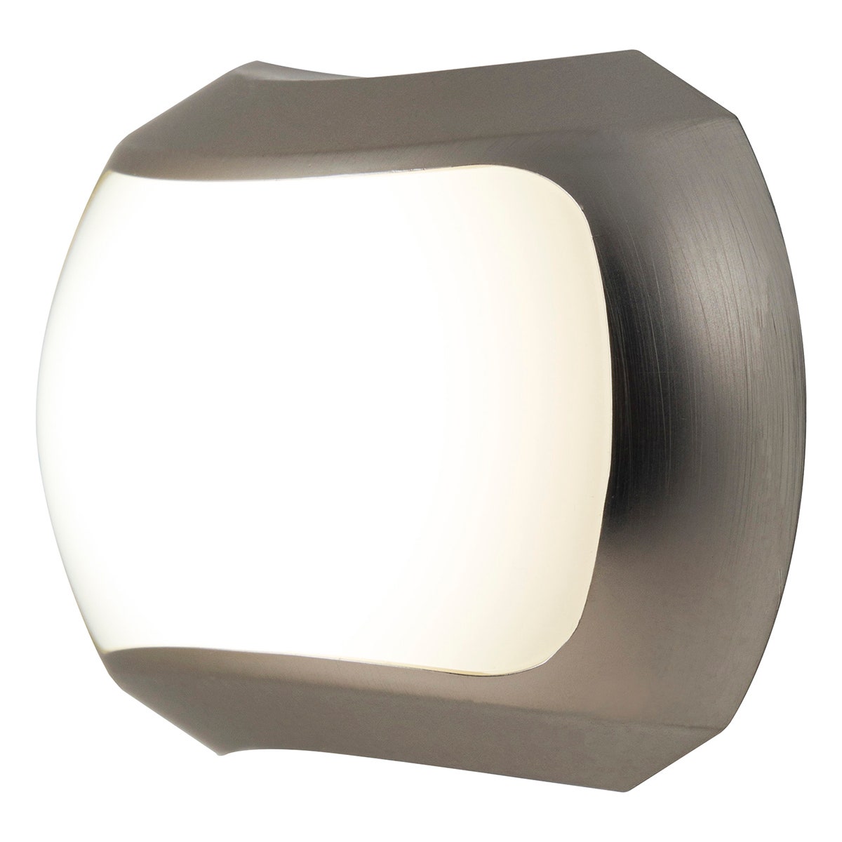 GE Light Sensing LED Night Light, Brushed Nickel