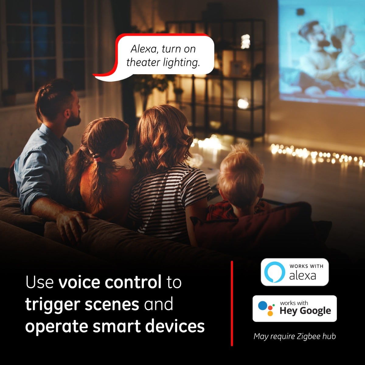 Enbrighten Zigbee In-Wall Smart Switch with QuickFit™ and SimpleWire™ and Energy Monitoring, White/Almond