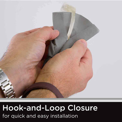 Cordinate 6ft. Fabric Cord Cover, Gray