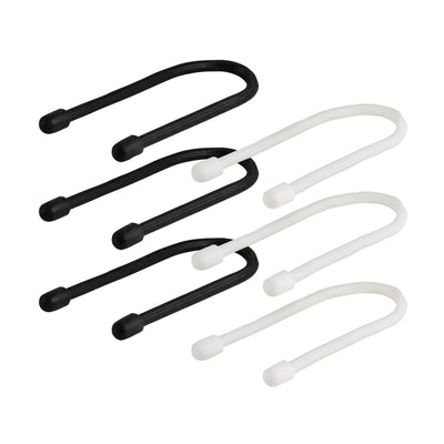 Philips Zip Ties, 7in. 6 Pack, Black and White