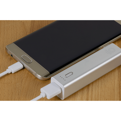 Power Gear 1-USB Charging Battery Pack, 3300mAh, Gray