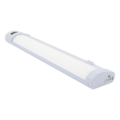 GE 24in. Plug-In Motion-Sensing LED Under Cabinet Light Fixture, White