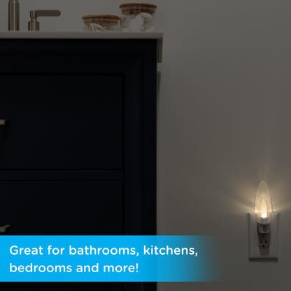 Lights by Night Light Sensing LED Night Light, White