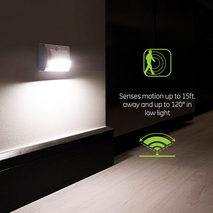 GE Motion-Sensing Path Light, White