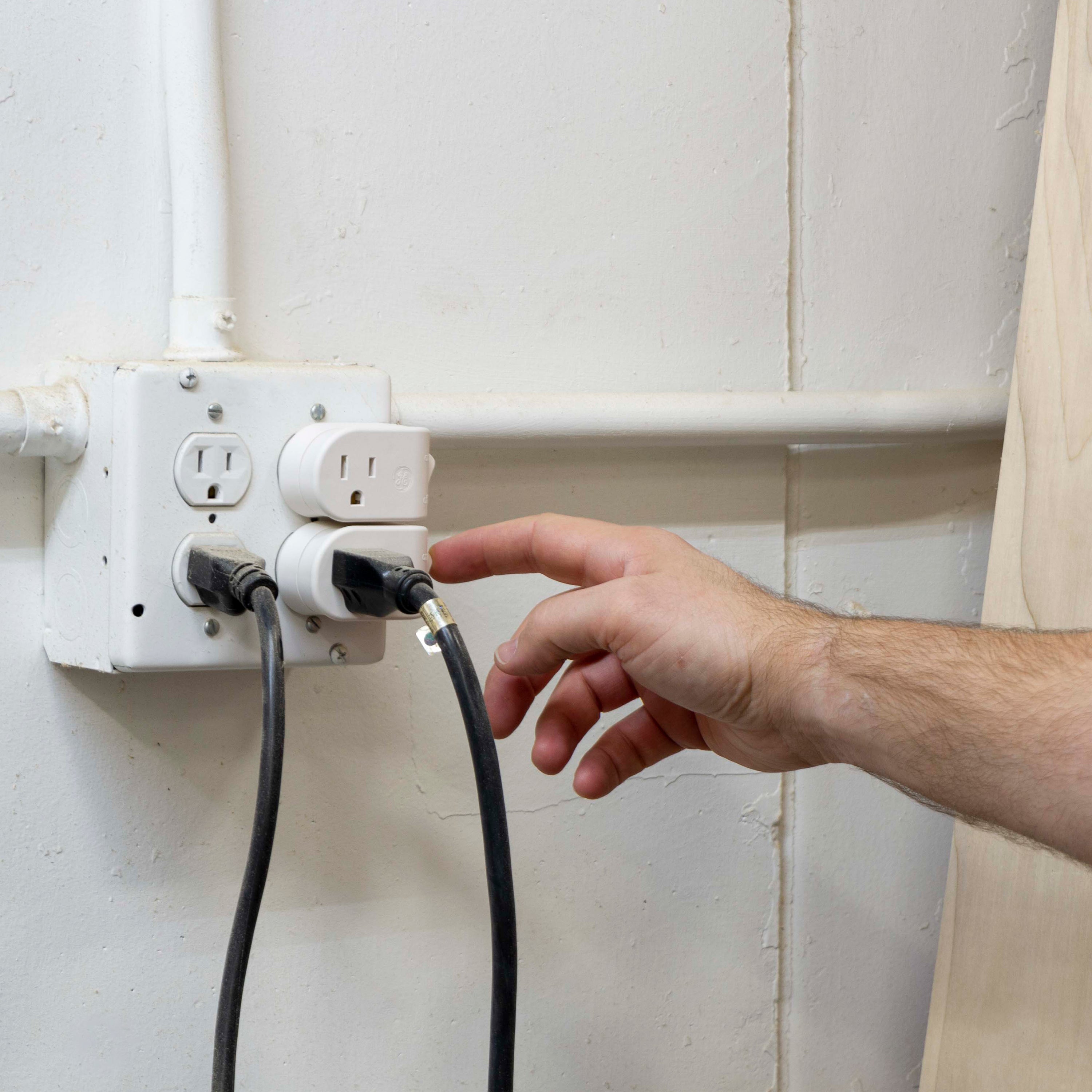 UltraPro Grounded ON/OFF Power Switch White, 4pk