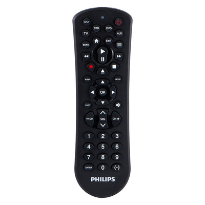 Philips 4-Device Universal Remote, Black