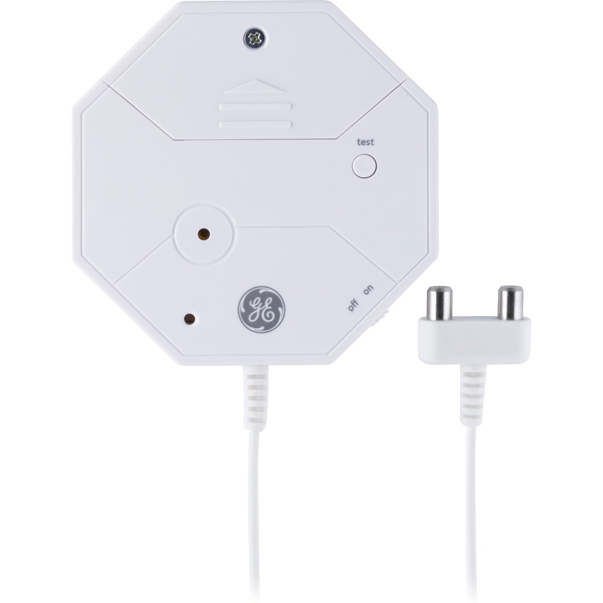 GE Personal Security Water Leak Detection Alarm, White