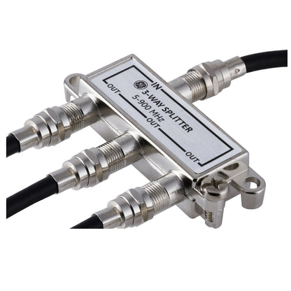 GE 3-Way Signal Splitter, Silver