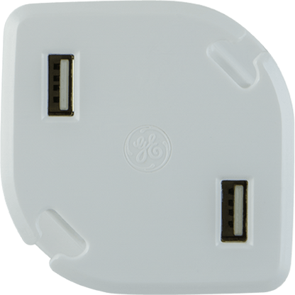 GE Wrap-n-Charge™ 2 USB Wall Charger, white
