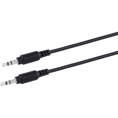 Philips 6ft. 3.5mm Auxiliary Audio Cable, Black