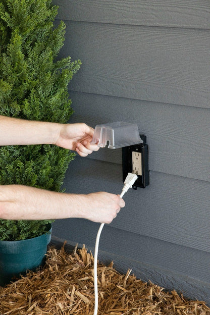 UltraPro 3-Outlet 9ft. Heavy Duty Indoor/Outdoor Extension Cord, White