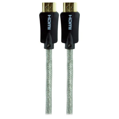 GE Pro Premium 6 ft. HDMI Cable with Ethernet, Silver