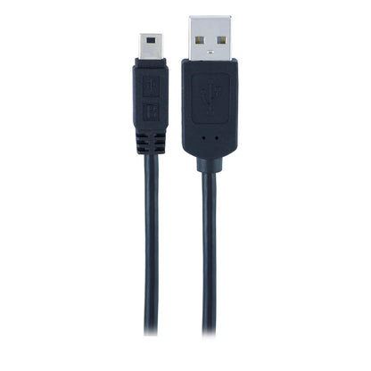 GE 6ft. Mini-B USB 2.0 Charging Cable, Black