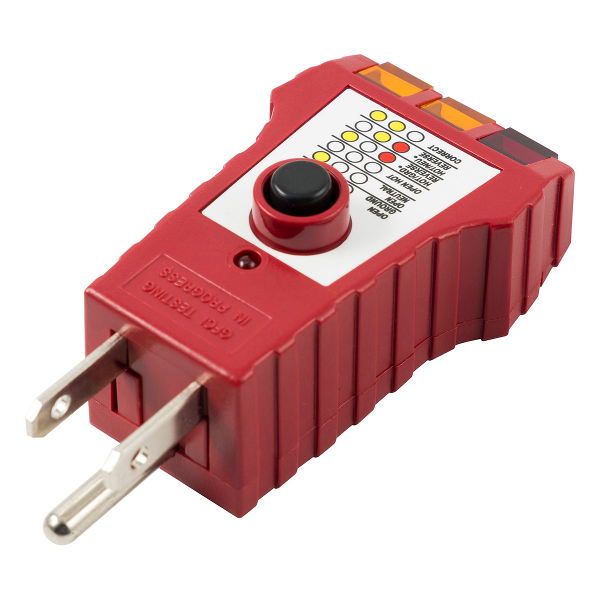 Power Gear GFCI Tester, 110-125V, Red