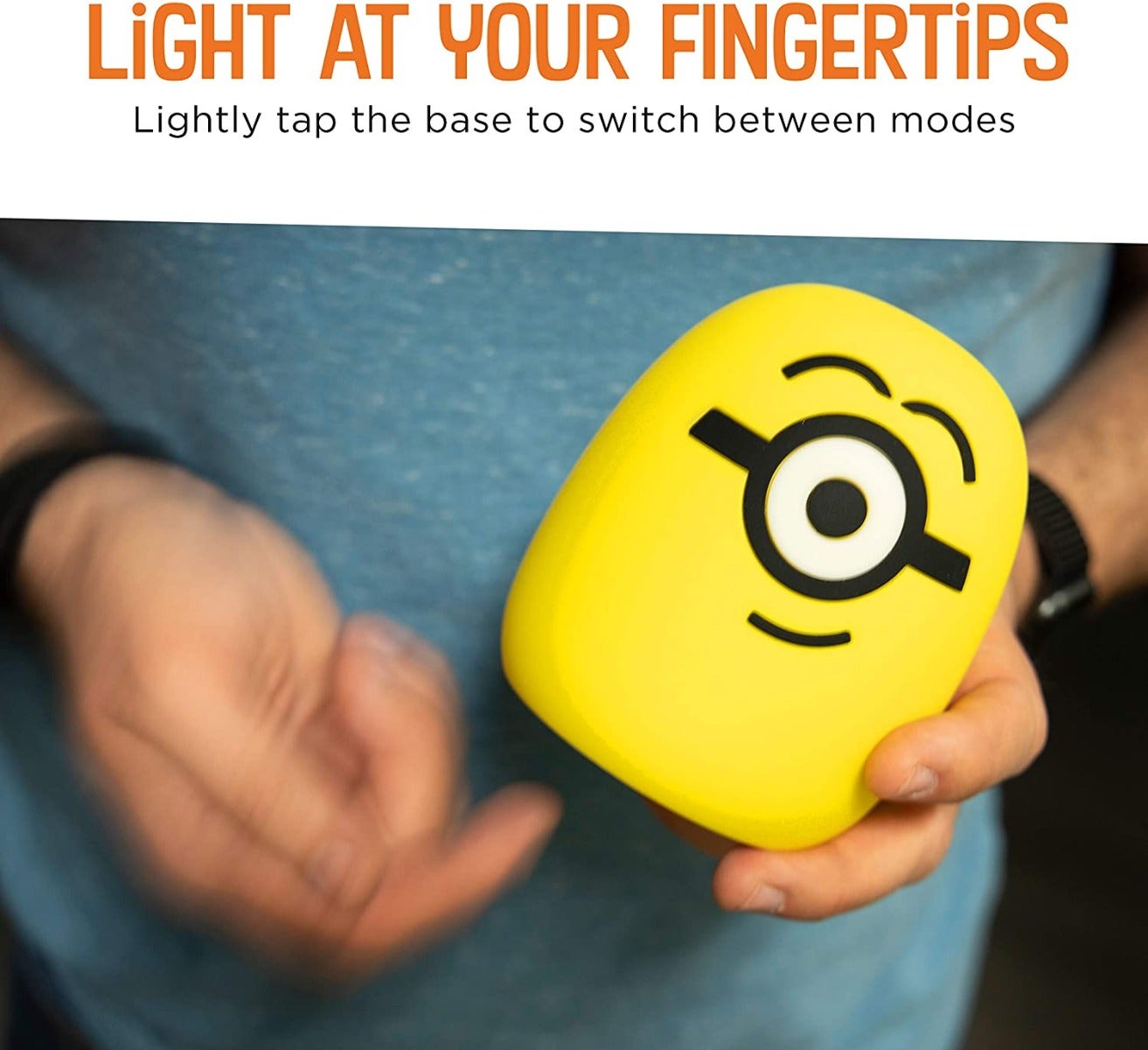 Universal Minions Color Changing LED Night Light, Yellow