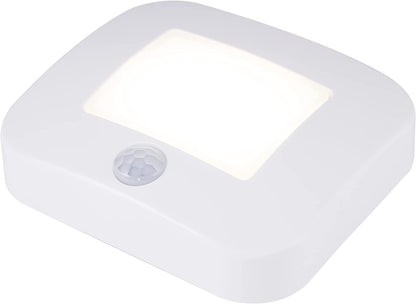 Energizer Indoor/Outdoor Battery Operated Motion Activated LED Path Light, 4 Pack, White