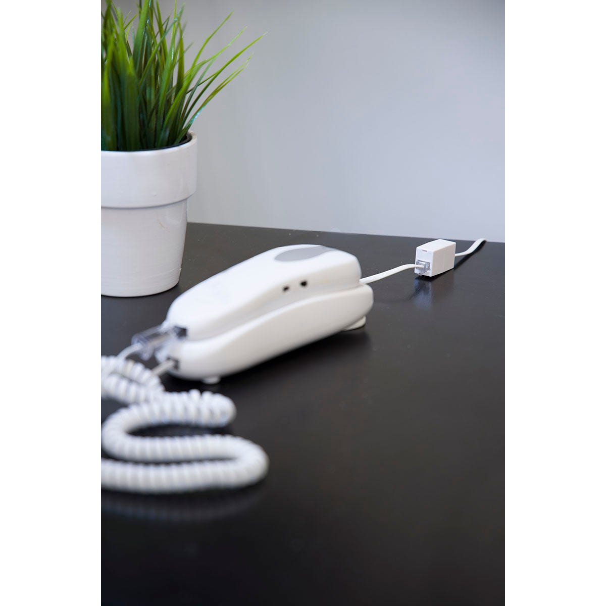 Power Gear In-Line Phone Line Extension Coupler, White